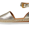 See by Chloe Glyn Espadrille Sandal Light Gold 1 EU 39 (US Women's 9) M