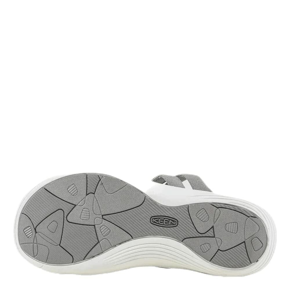 KEEN Women's Damaya Flip Sandal (9 M US, Paloma/Vapor Blue)