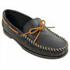 Minnetonka Men's Classic Camp Moccasin,Black,12 M US