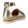 See by Chloe Glyn Espadrille Sandal Light Gold 1 EU 39 (US Women's 9) M
