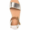 See by Chloe Womens Glyn Espadrille Wedge Platform Light Gold 1 EU 37 (US Women's 7) M