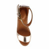 See by Chloe Womens Glyn Espadrille Wedge Platform Light Gold 1 EU 37 (US Women's 7) M