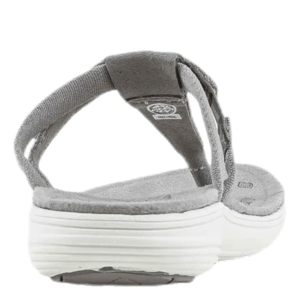 KEEN Women's Damaya Flip Sandal (9 M US, Paloma/Vapor Blue)
