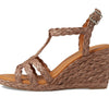 Andre Assous Madina Raffia Chocolate 6 M