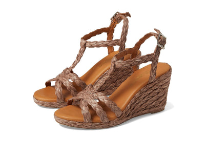 Andre Assous Madina Raffia Chocolate 6 M