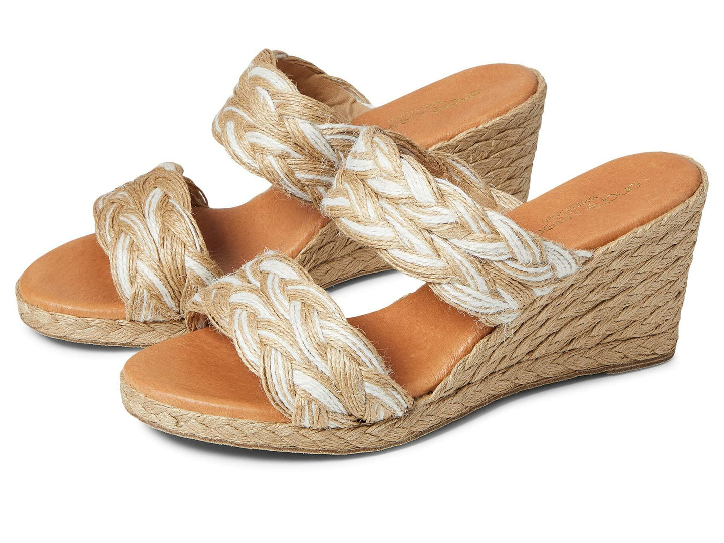 Andre Assous Nolita Raffia White/Natural 5 M