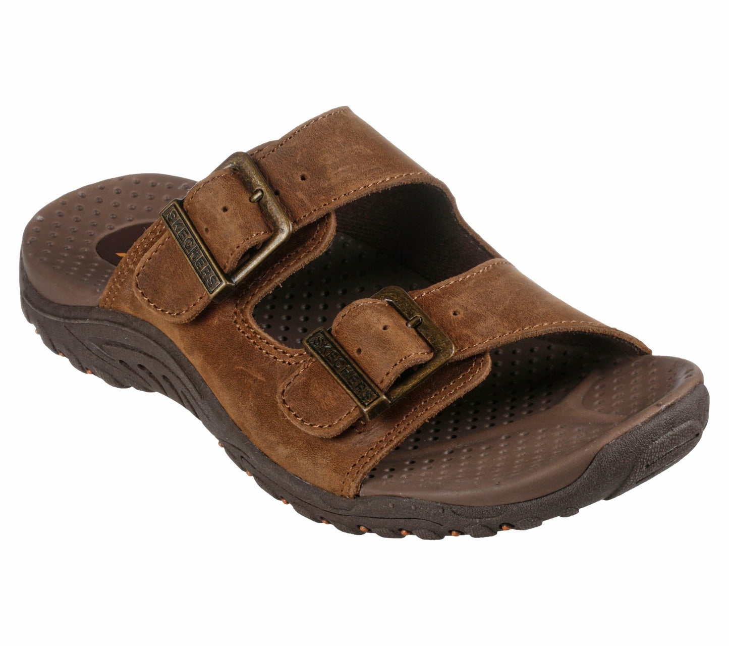 Skechers Women's Reggae-Jammin Sandal,desert crazyhorse,12 M US