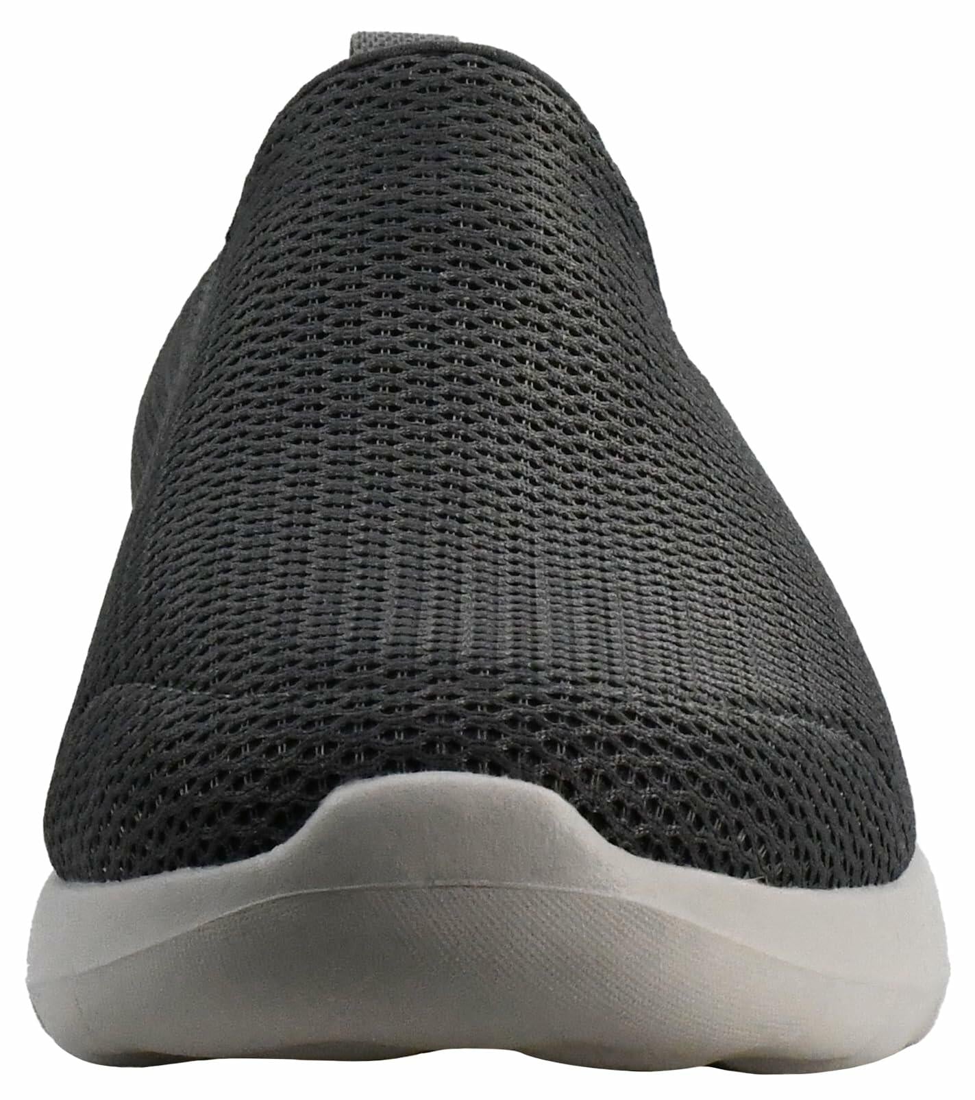 Skechers Men's Go Walk Max-Athletic Air Mesh Slip on Walkking Shoe Sneaker,Charcoal,8.5 M US