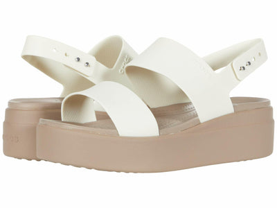 Crocs Women's Outdoor Sandals, White, 6