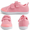 WateLves Toddler Little Kids Wide Barefoot Shoes The First Walking Shoes Girls Boys Breathable Zero Drop Minimalist Sneakers with Wide Toe Box Natural to Grow (Pink, 30)