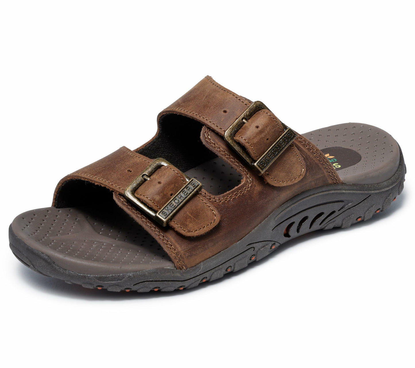 Skechers Women's Reggae-Jammin Sandal,desert crazyhorse,12 M US