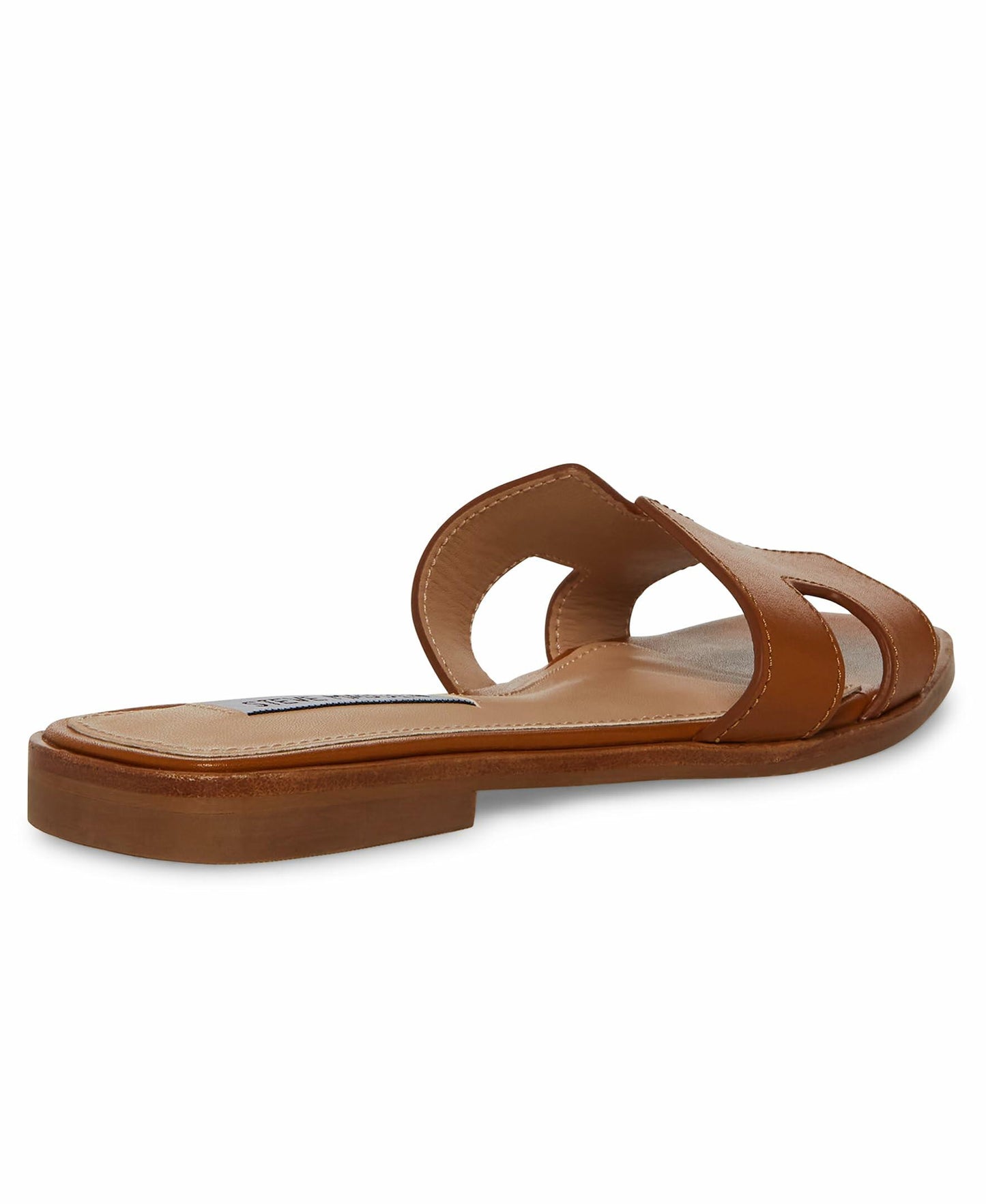 Steve Madden Women's Hadyn Sandal, Cognac Leather, 7