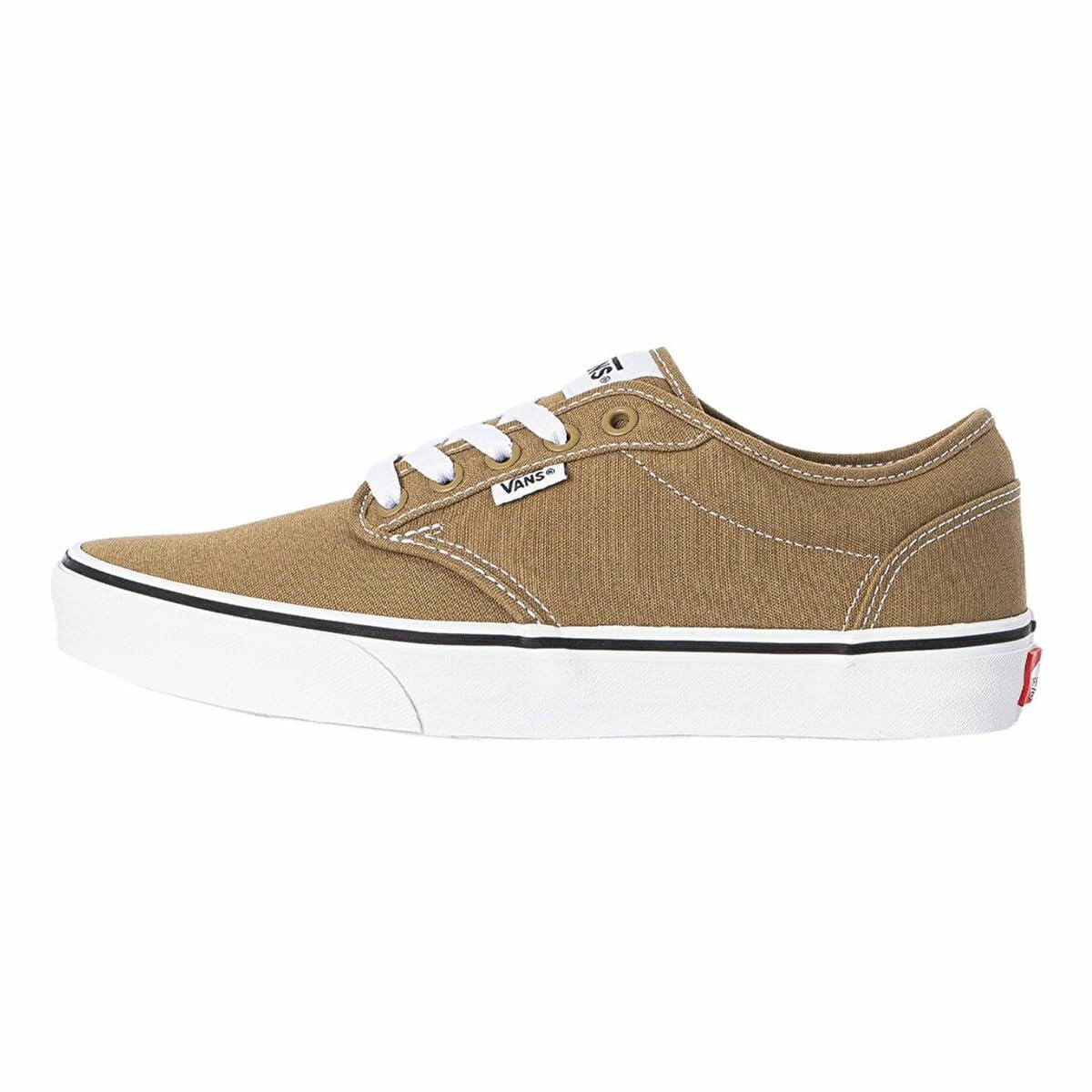 Vans Men's Atwood Sneaker, Canvas Gothic Olive/White, 11 UK