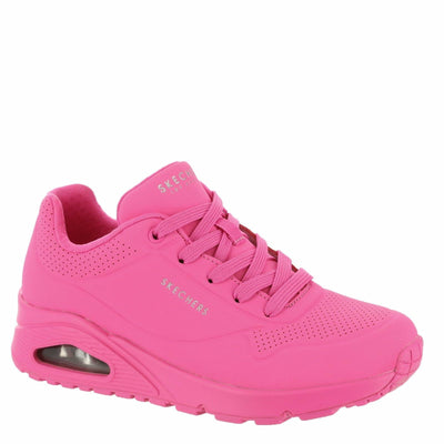 Skechers Street Uno Stand On Air Women's Sneaker, 7 C/D US, Hot Pink