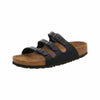 Birkenstock Women's Florida Soft Footbed Birko-Flor Black Sandals - 38 EU