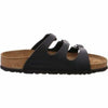 Birkenstock Women's Florida Soft Footbed Birko-Flor Black Sandals - 38 EU