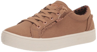 Skechers BOBS Women's Extracute - 2Cute4U Sneaker, Chestnut, 6 W US