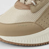 BOSS, Modern Knit Structure Running Sneaker, Camel Desert, 9