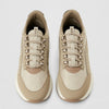 BOSS, Modern Knit Structure Running Sneaker, Camel Desert, 9