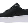 K-Swiss Women's Classic VN Platform Sneaker, Black/White, 8.5 M