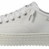 Skechers Women's Bobs Copa Sneaker, White/Silver, 7.5 M US