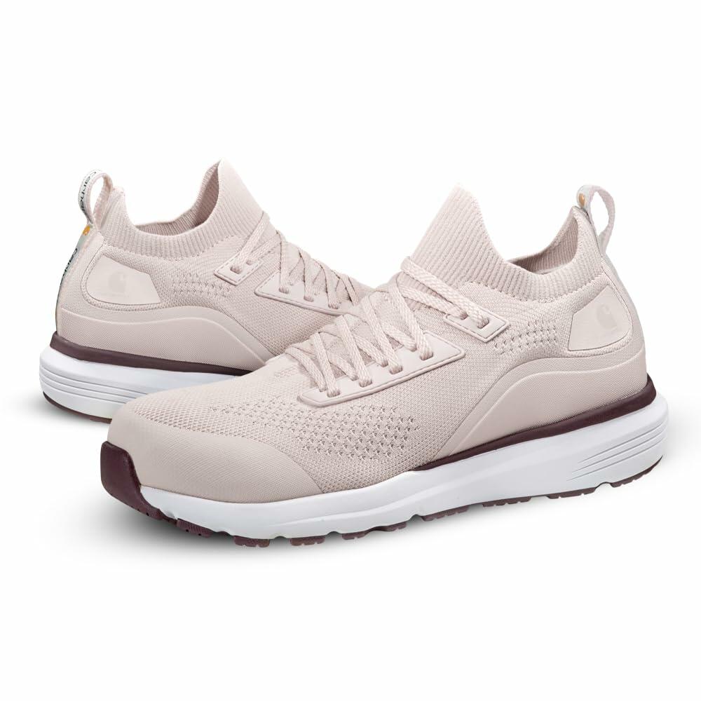 Carhartt Women's Haslett 3-Inch SD Soft Toe Work Sneaker, Light Pink - 11 M