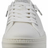 Skechers Women's Bobs Copa Sneaker, White/Silver, 7.5 M US