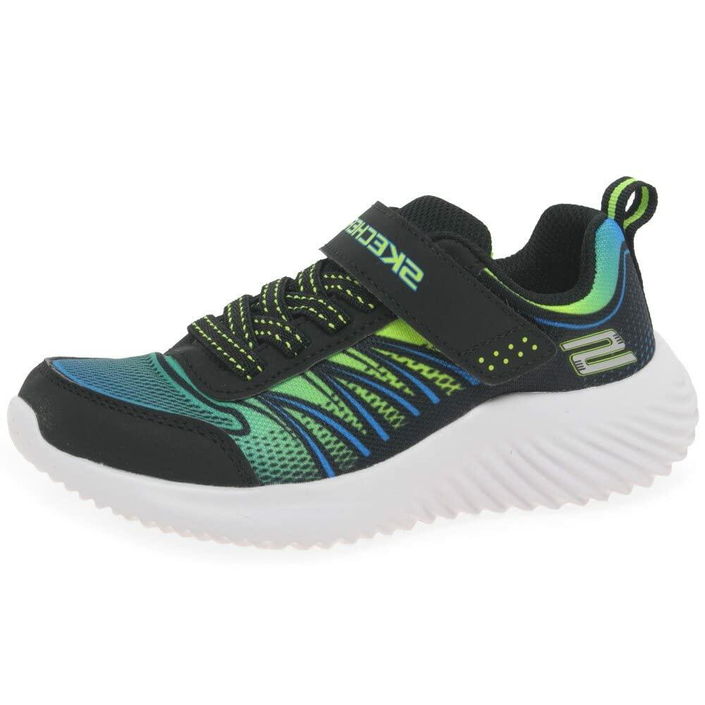 Skechers BounderZatic 403737L Boys ToddlerYouth Sneaker 5 M US Big Kid BlackMulti