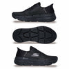 Skechers Men's Max Cushioning Slip-ins - Athletic Workout Running Walking Shoes with Memory Foam, Black, 10 X-Wide