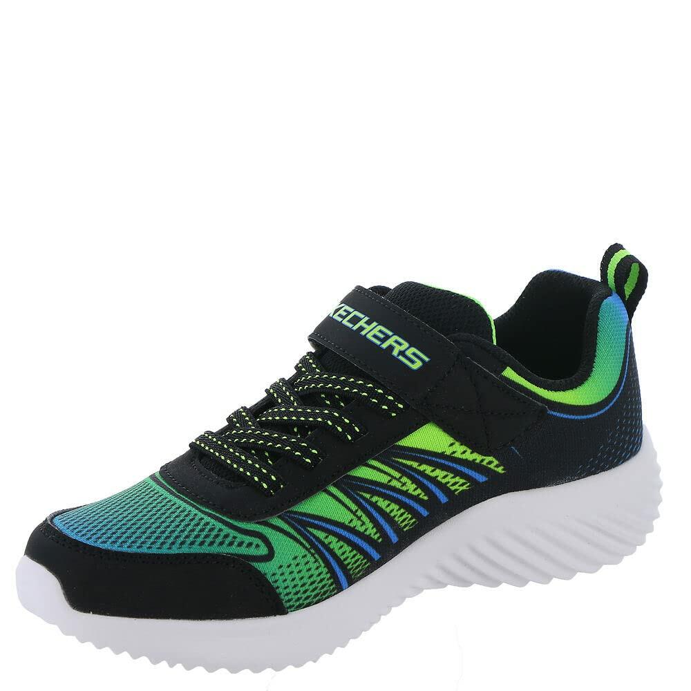 Skechers BounderZatic 403737L Boys ToddlerYouth Sneaker 4 M US Big Kid BlackMulti