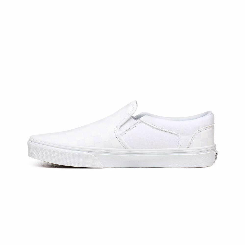 Vans Men's Mn Asher Trainers, Checkers Black Natural Ipd, 9 UK