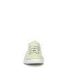 Vionic Beach Pismo Casual Women’s Fashion Sneakers-Sustainable Shoes That Include Three-Zone Comfort with Orthotic Insole Arch Support, Pale Lime Canvas 6 Wide