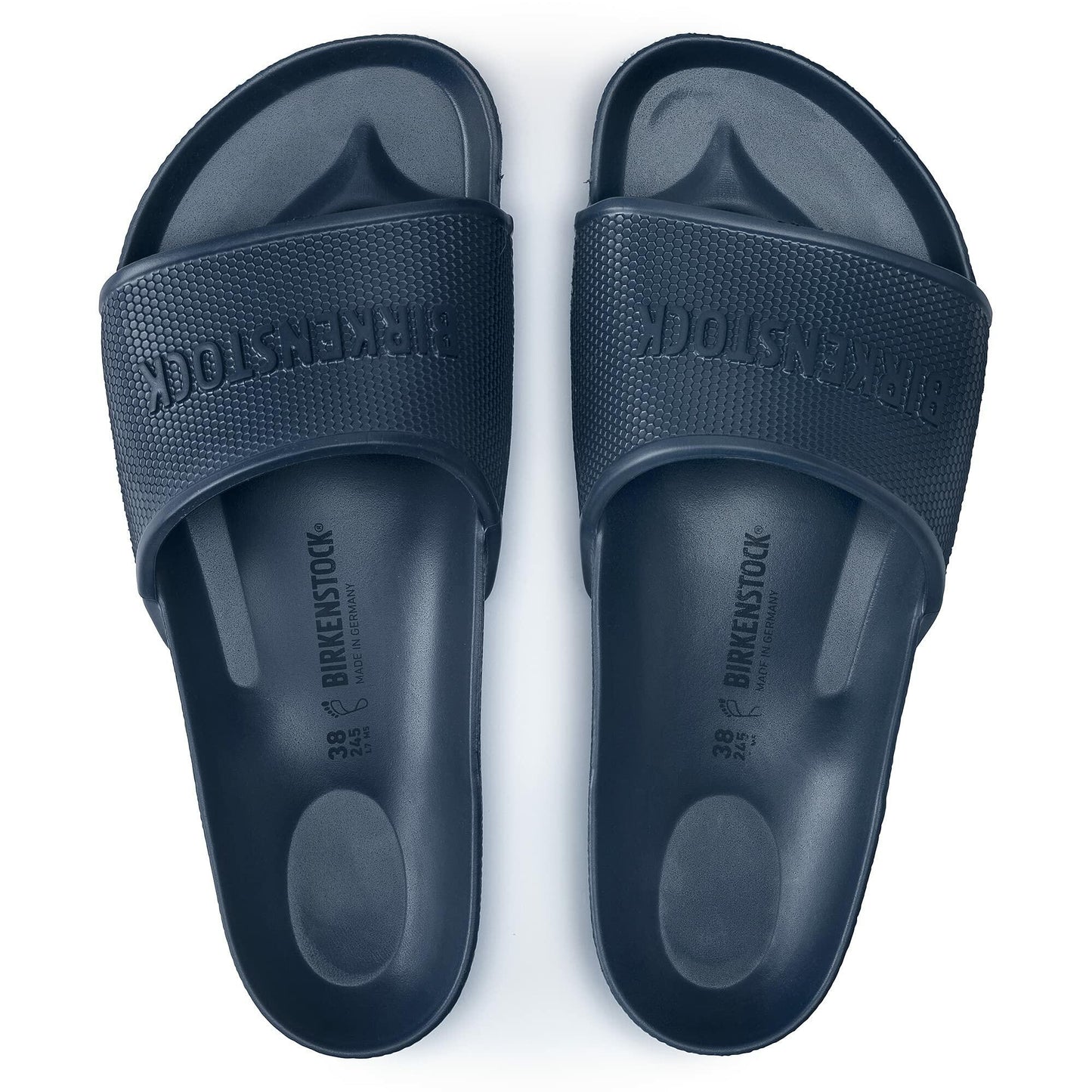 Birkenstock Unisex Honolulu EVA Sandal, Navy, 38 R EU