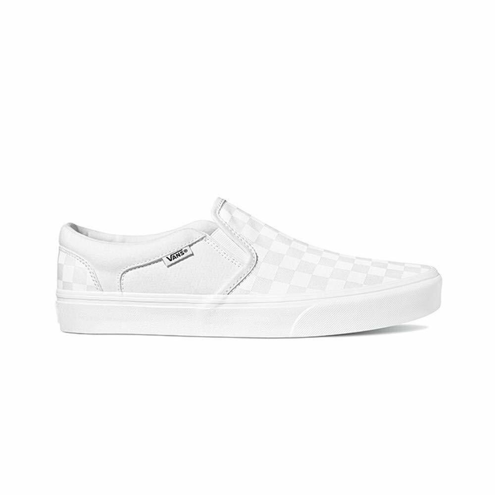 Vans Men's Mn Asher Trainers, Checkers Black Natural Ipd, 9 UK