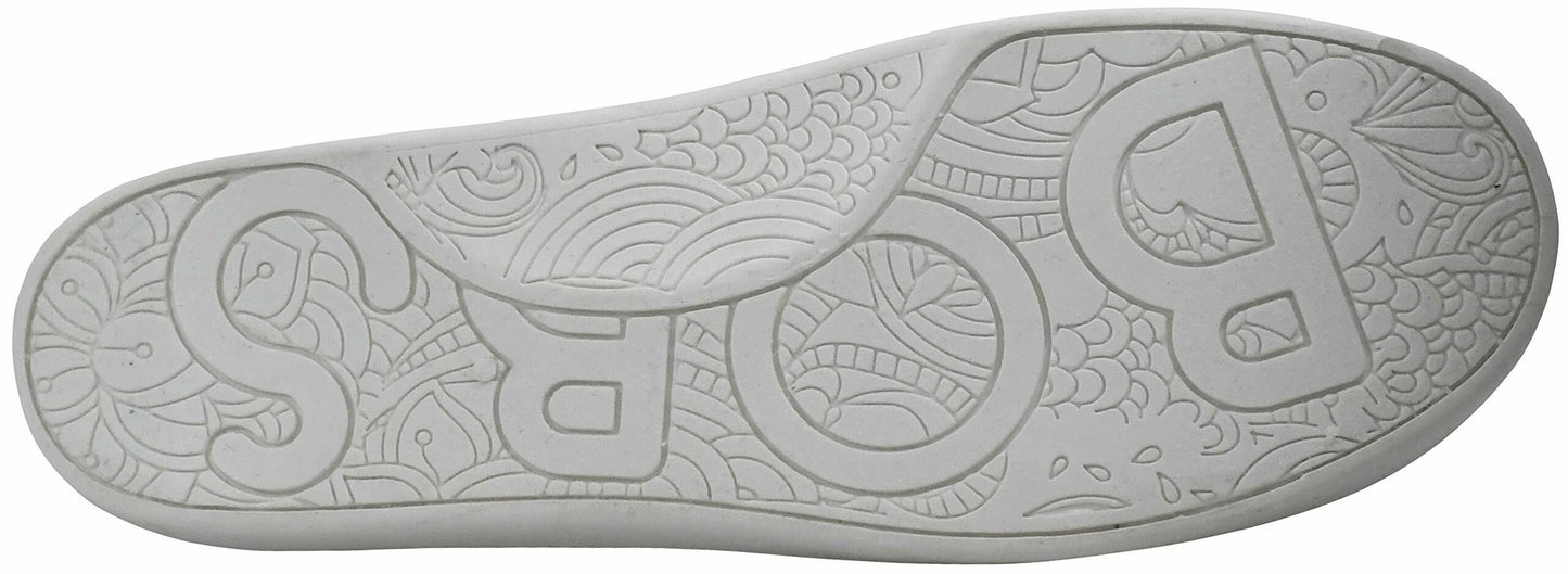 Skechers BOBS Women's Beach Bingo-Woof Pack Sneaker, Taupe/Multi, 8.5 M US