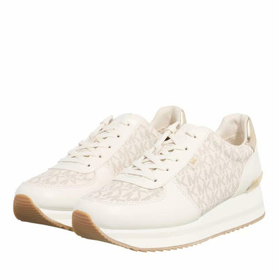 Michael Kors Monique Trainer Cream 6 M