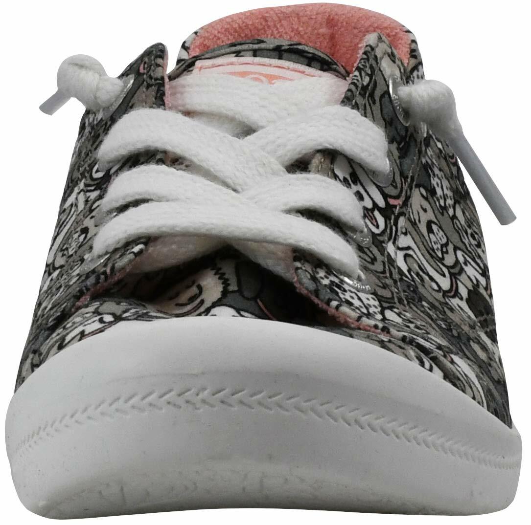 Skechers BOBS Women's Beach Bingo-Woof Pack Sneaker, Taupe/Multi, 8.5 M US