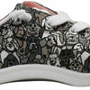 Skechers BOBS Women's Beach Bingo-Woof Pack Sneaker, Taupe/Multi, 8.5 M US