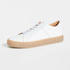 GREATS Men's Royale Sneakers, White Gum, 9 Medium US