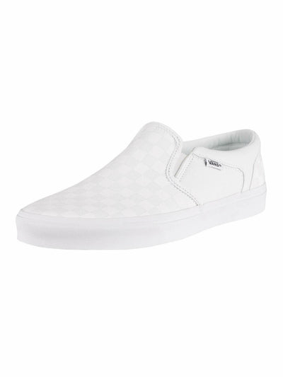 Vans Men's Mn Asher Trainers, Checkers Black Natural Ipd, 9 UK
