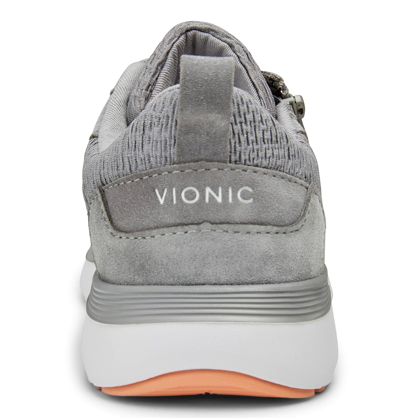Vionic Women's Delmar Remi Lace-Up Fashion Sneakers- Supportive Walking Shoes That Include Three-Zone Comfort with Orthotic Insole Arch Support, Sneakers for Women Slate Grey 8.5 Medium US