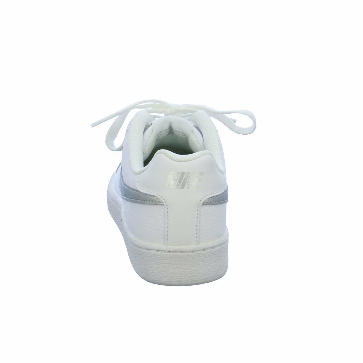 Nike Women's Low-Top Sneakers Tennis Shoes, White Metallic Silver, 11