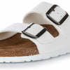 BIRKENSTOCK Unisex Slides, White, 9