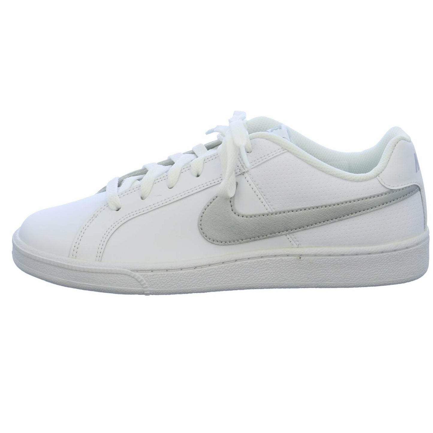 Nike Women's Low-Top Sneakers Tennis Shoes, White Metallic Silver, 11