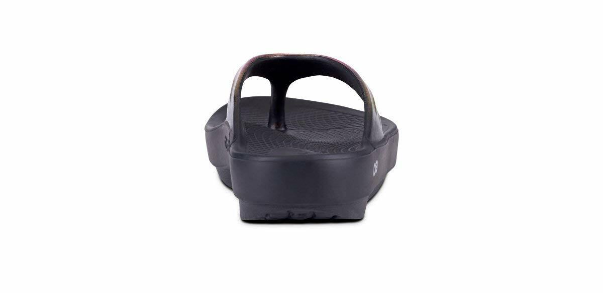 OOFOS - Women's OOlala - Post Exercise Active Sport Recovery Thong Sandal - Rose Gold - W7