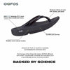 OOFOS - Women's OOlala - Post Exercise Active Sport Recovery Thong Sandal - Rose Gold - W7