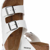 BIRKENSTOCK Unisex Slides, White, 9