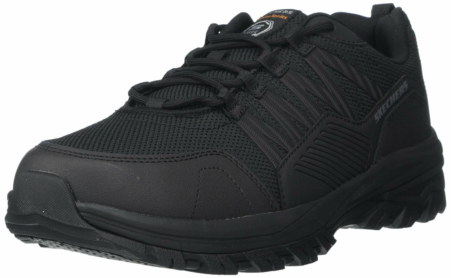 Skechers Men's Fannter Hiking Shoe, Black,10 M US