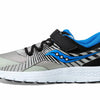 Saucony Velocer A/C Sneaker(Little Kid/Big Kid) Grey/Black/Blue 3 Little Kid M