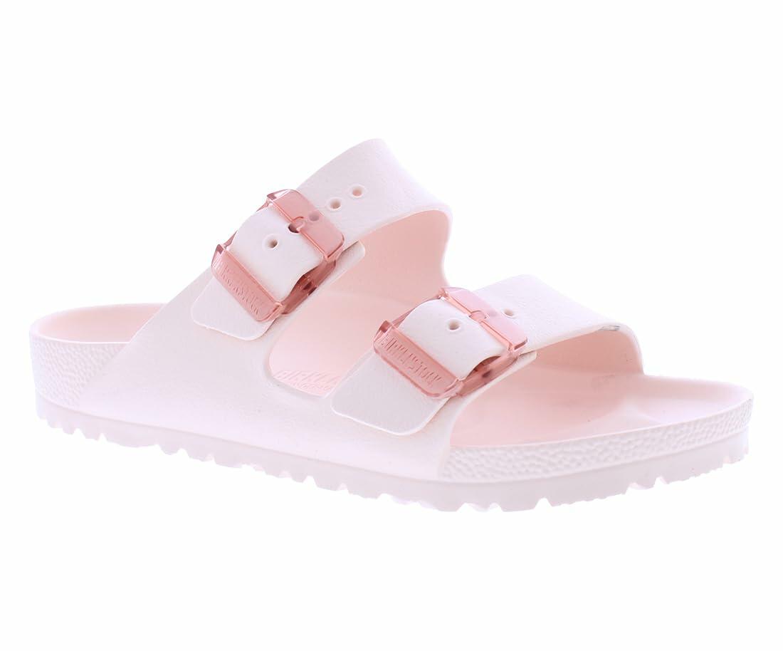 Birkenstock Women's Arizona Stealth Buckle EVA Sandals, Light Rose, Red, 6-6.5 Narrow US